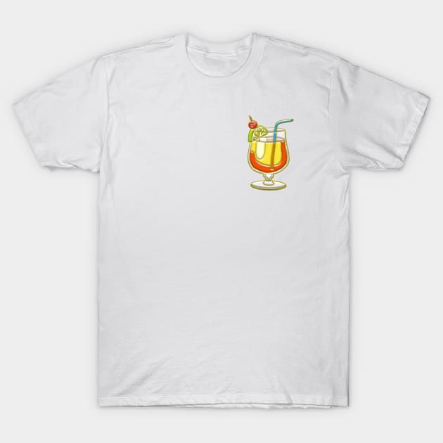 Cocktail T-Shirt by Nerdpins